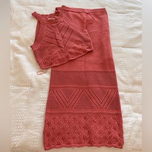 House of Harlow knit set